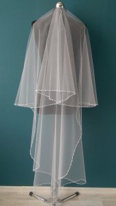 Фата расшитая