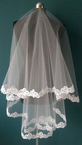 Фата кружевная